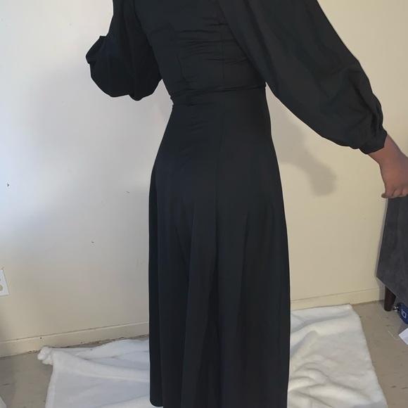 Zara voluminous midi dress - Picture 3 of 4